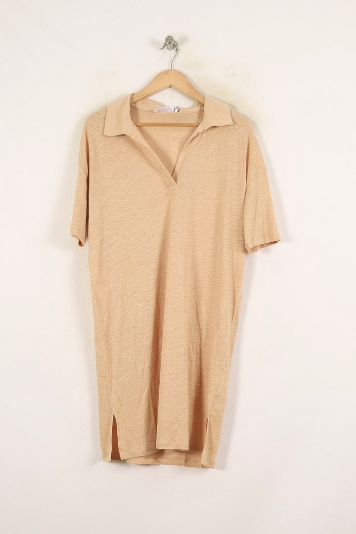 Robe Polo Beige - Taille L/40 de la marque Notshy Cashmere | PARAD66237 - Vendu par Paradigme - Image 2
