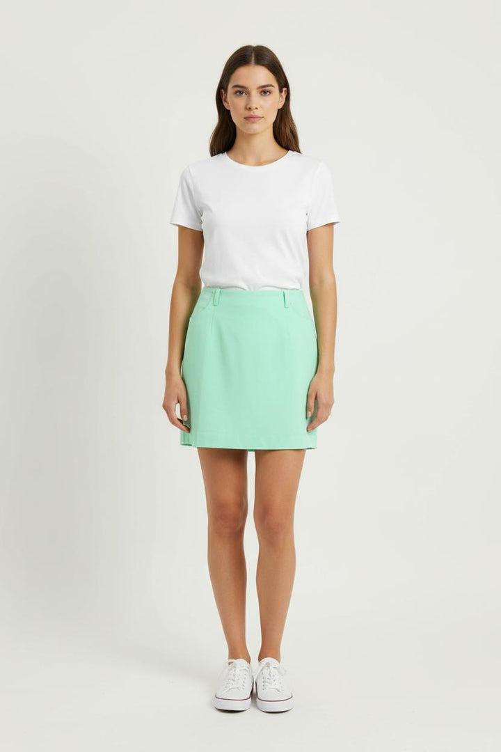 Jupe Droite Verte - Taille L/40 de la marque Grace & Mila | PARAD66238 - Vendu par Paradigme - Image 1