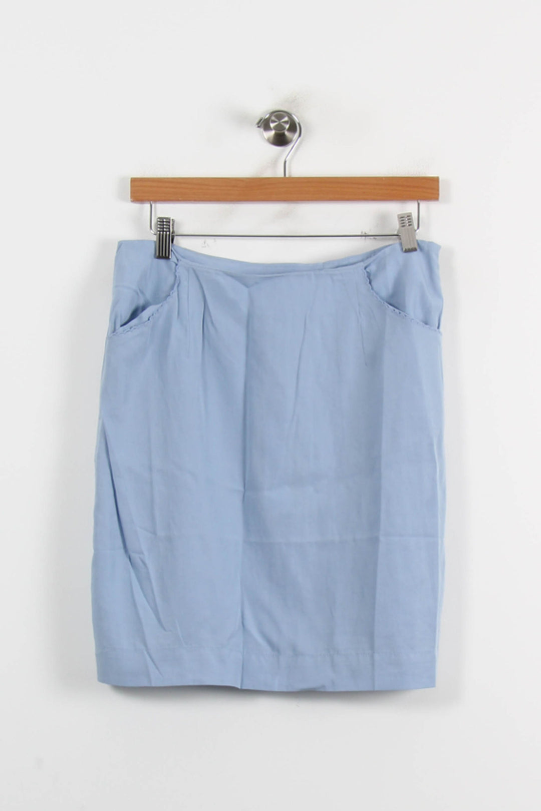 Jupe Droite Bleue - Taille L/40 de la marque Grace & Mila | PARAD66239 - Vendu par Paradigme - Image 2