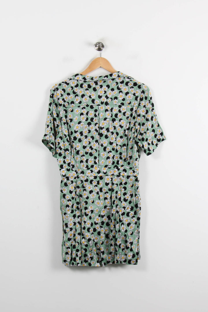 Combishort Verte - Taille XL/42 de la marque Sandro | PARAD66240 - Vendu par Paradigme - Image 4