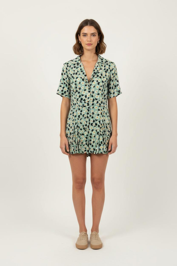 Combishort Verte - Taille XL/42 de la marque Sandro | PARAD66240 - Vendu par Paradigme - Image 1