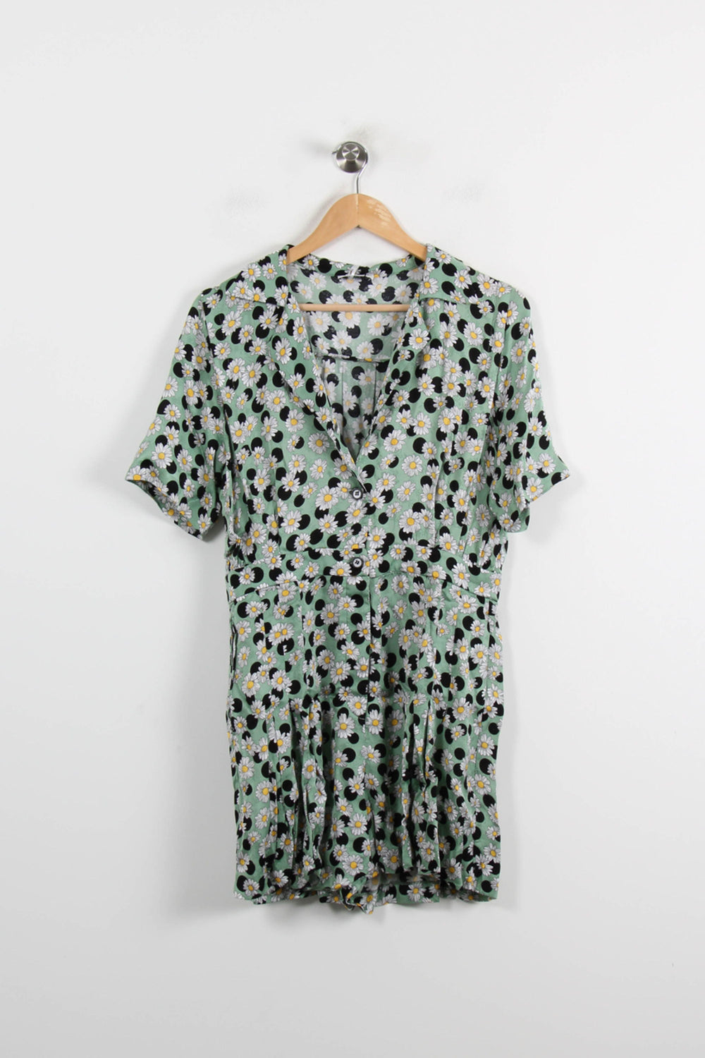 Combishort Verte - Taille XL/42 de la marque Sandro | PARAD66240 - Vendu par Paradigme - Image 2