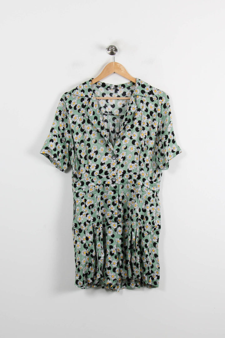 Combishort Verte - Taille XL/42 de la marque Sandro | PARAD66240 - Vendu par Paradigme - Image 2