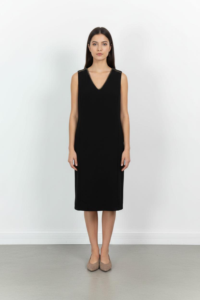 Robe Sans Manches Noire - Taille M/38 de la marque La Petite Etoile | PARAD66246 - Vendu par Paradigme - Image 1