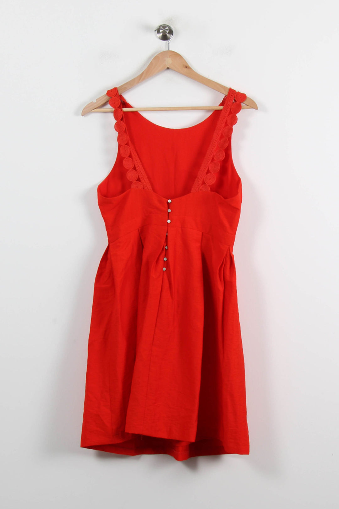 Robe Courte Rouge - Taille S/36 de la marque Suncoo | PARAD66252 - Vendu par Paradigme - Image 4