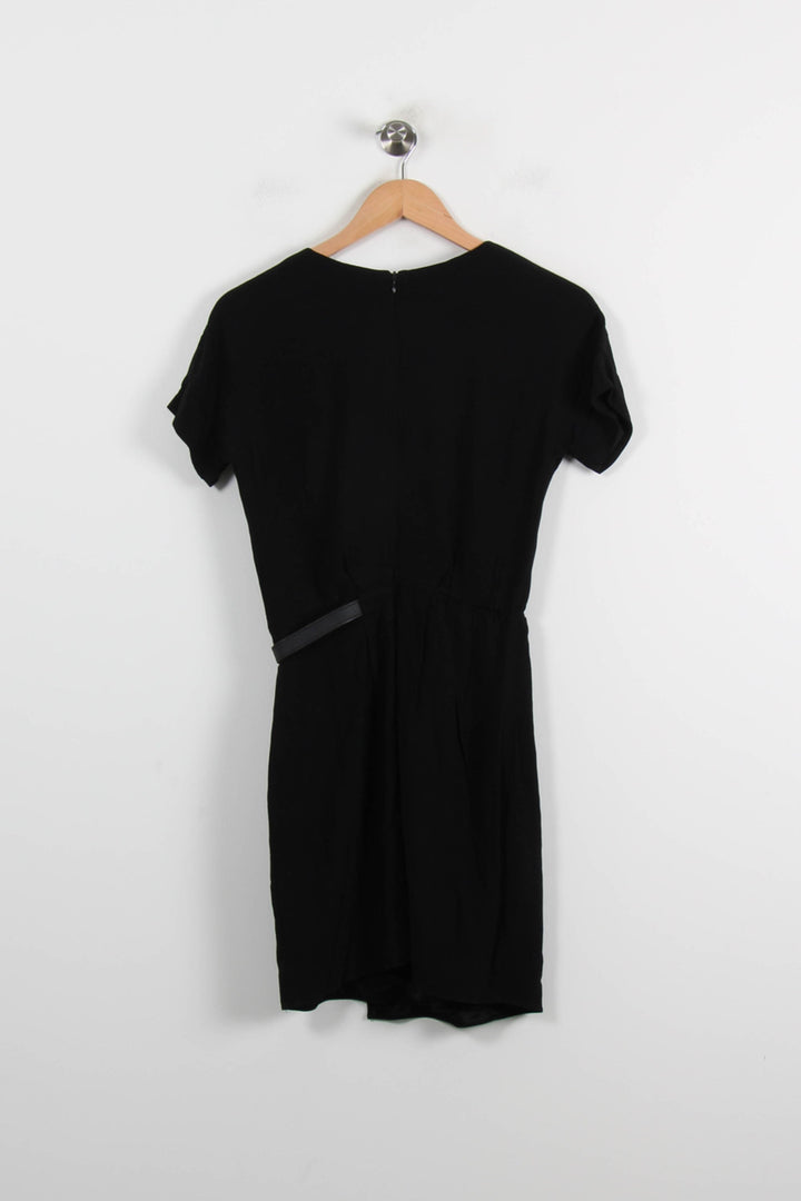 Robe Midi Noire - Taille M/38 de la marque The Kooples | PARAD66257 - Vendu par Paradigme - Image 4