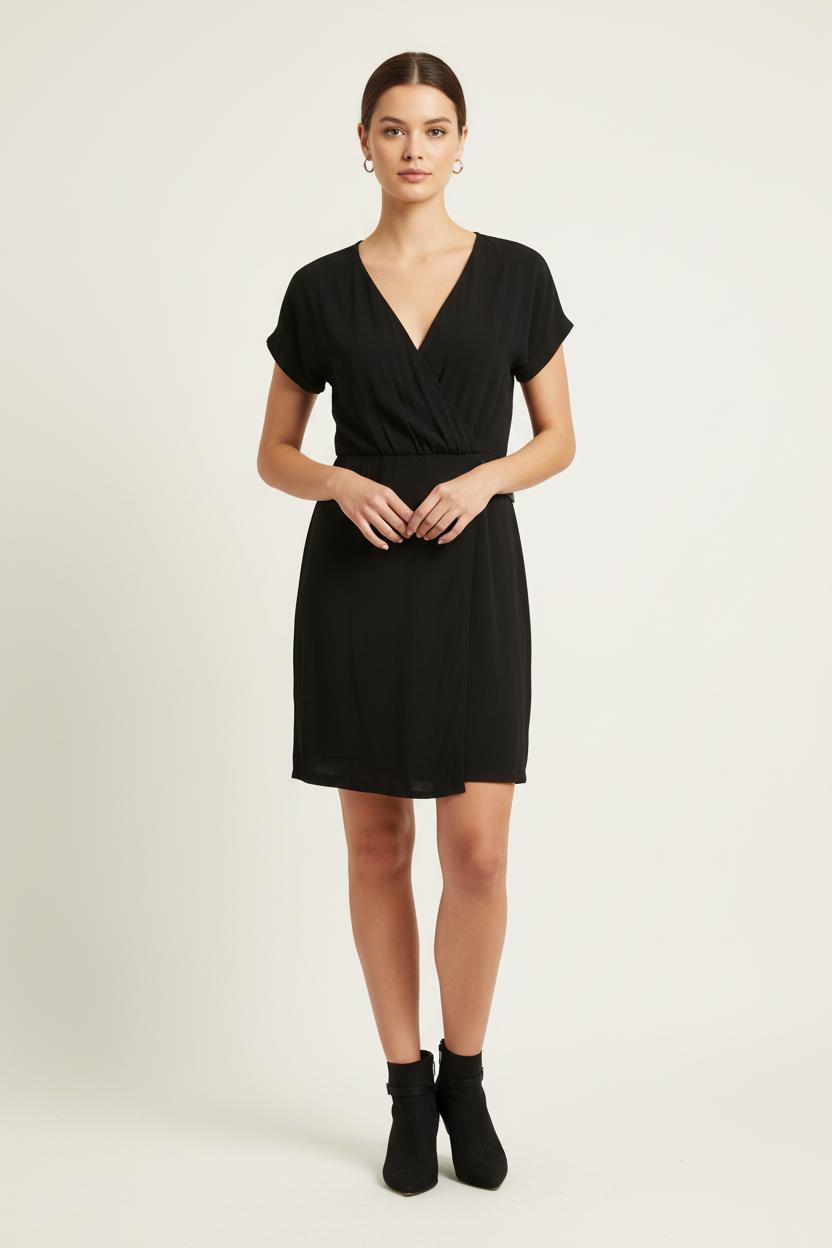 Robe Midi Noire - Taille M/38 de la marque The Kooples | PARAD66257 - Vendu par Paradigme - Image 1