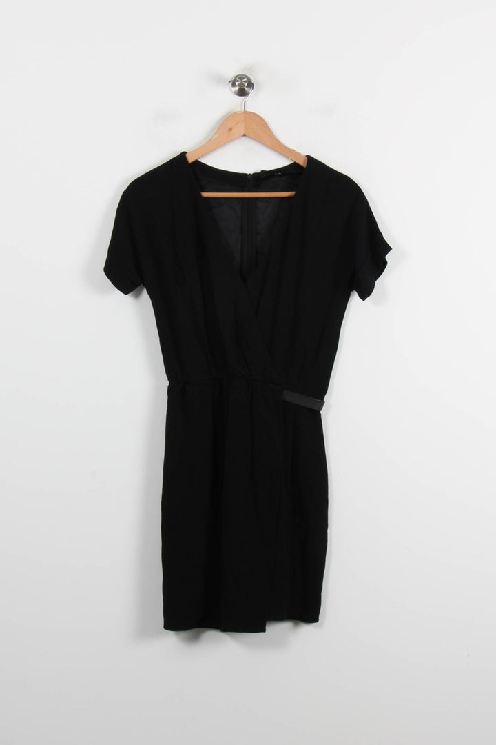 Robe Midi Noire - Taille M/38 de la marque The Kooples | PARAD66257 - Vendu par Paradigme - Image 2