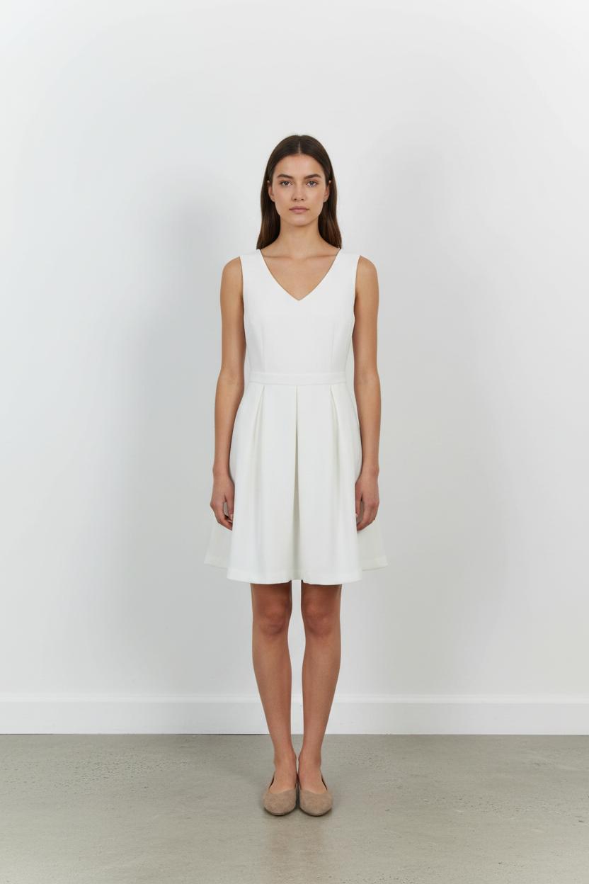 Robe Sans Manches Blanche - Taille M/38 de la marque Suncoo | PARAD66259 - Vendu par Paradigme - Image 1