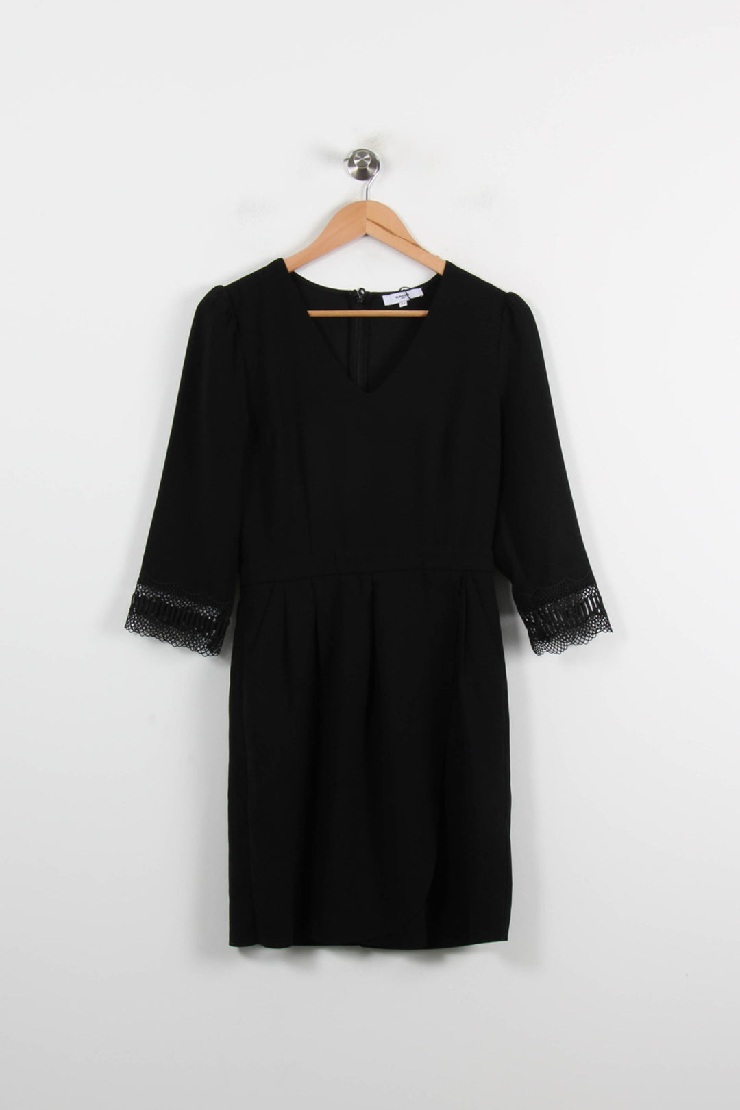 Robe Mi-Longue Noire - Taille S/36 de la marque Suncoo | PARAD66260 - Vendu par Paradigme - Image 2