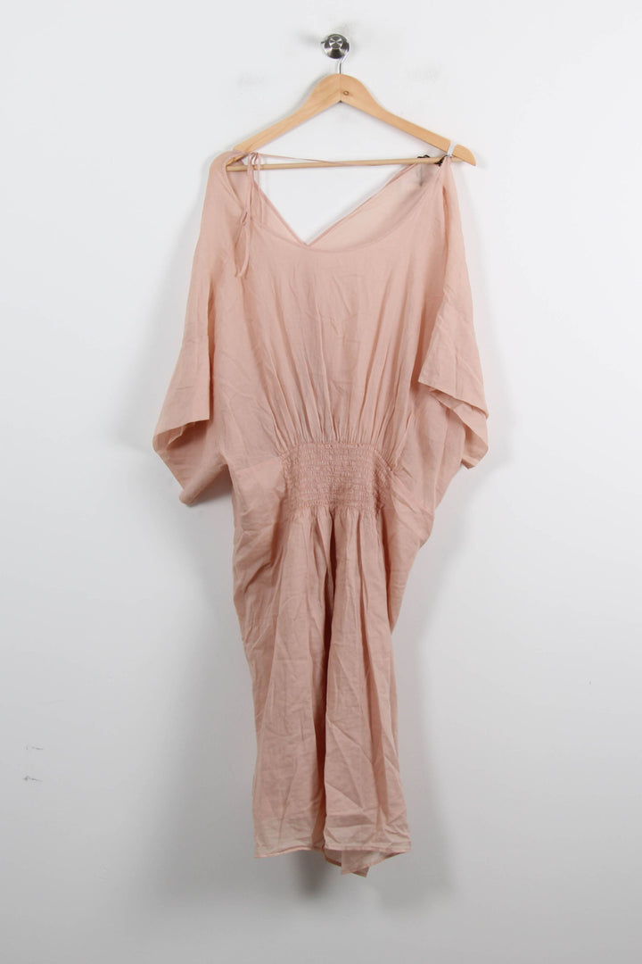 Robe Longue Rose - Taille S/36 de la marque Humanoid | PARAD66261 - Vendu par Paradigme - Image 4