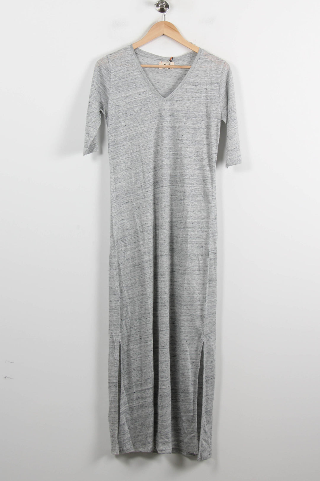 Robe Longue Grise - Taille S/36 de la marque Notshy Cashmere | PARAD66262 - Vendu par Paradigme - Image 2