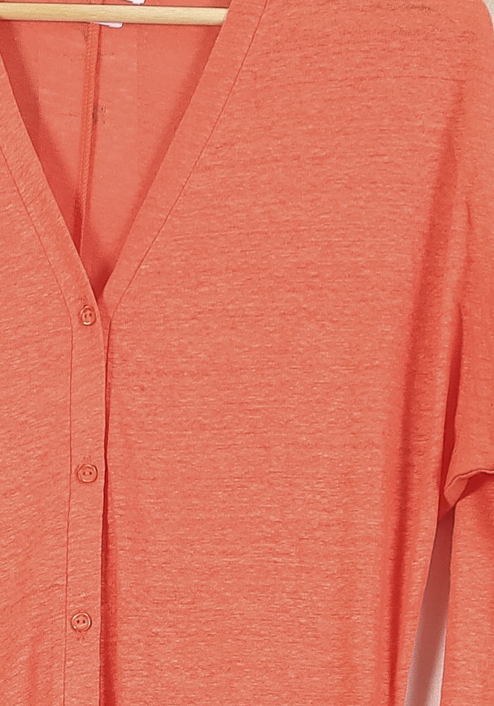 Robe Chemise Rouge - Taille S/36 de la marque Notshy Cashmere | PARAD66263 - Vendu par Paradigme - Image 3