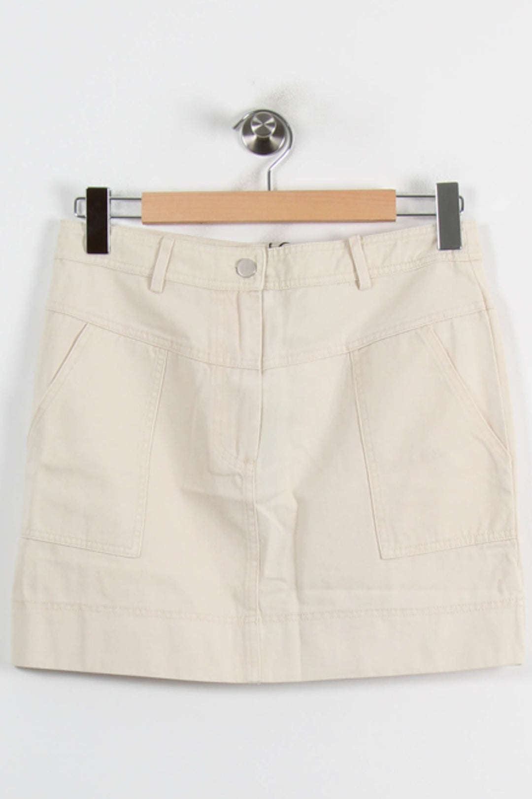Jupe Courte Beige - Taille S/36 de la marque Grace & Mila | PARAD66265 - Vendu par Paradigme - Image 2