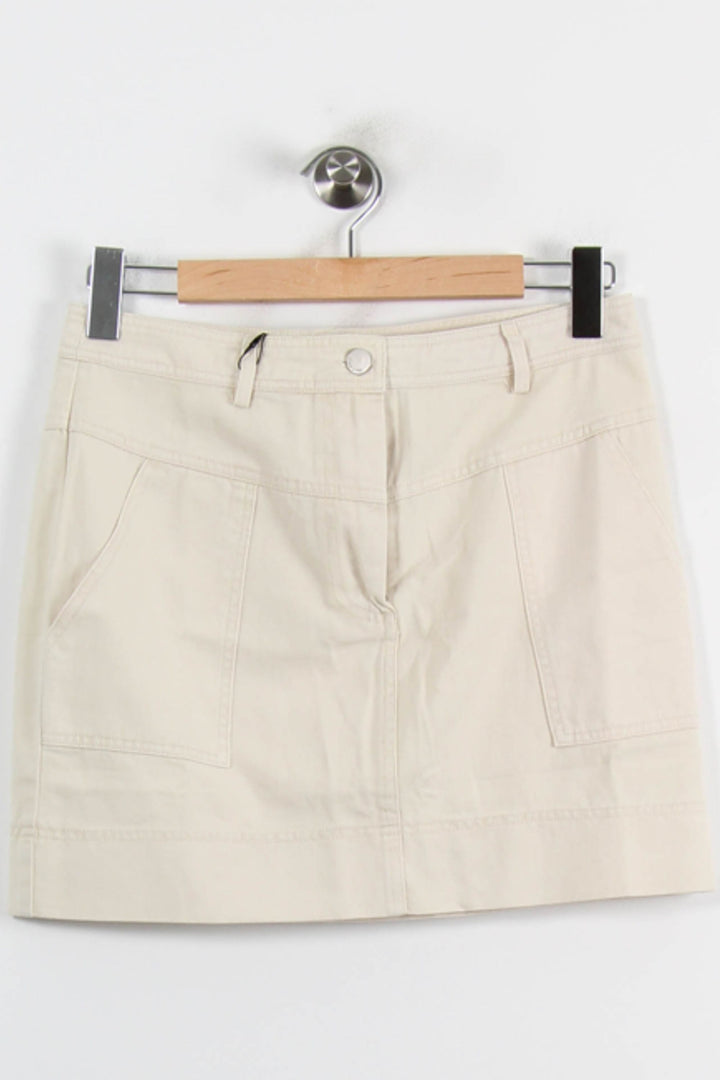 Jupe Courte Beige - Taille S/36 de la marque Grace & Mila | PARAD66267 - Vendu par Paradigme - Image 2
