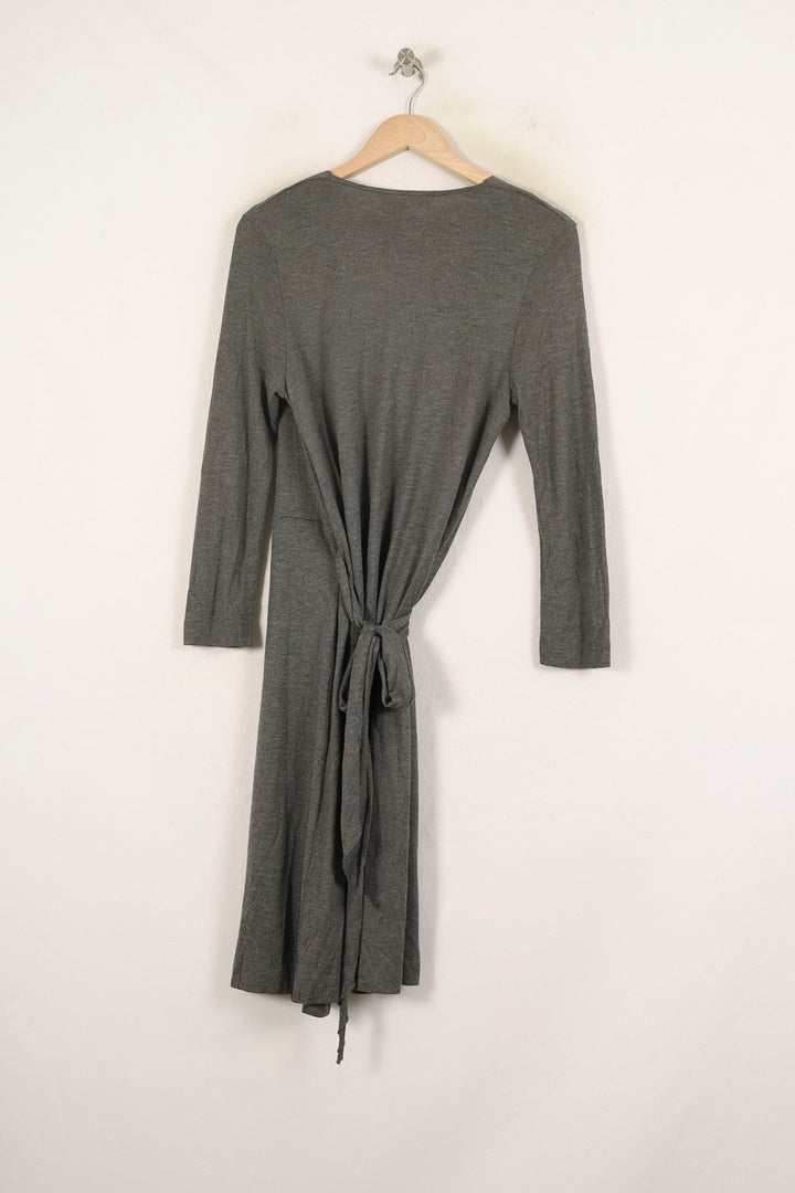 Robe Longue Grise - Taille S/36 de la marque Vanessa Bruno | PARAD66269 - Vendu par Paradigme - Image 4