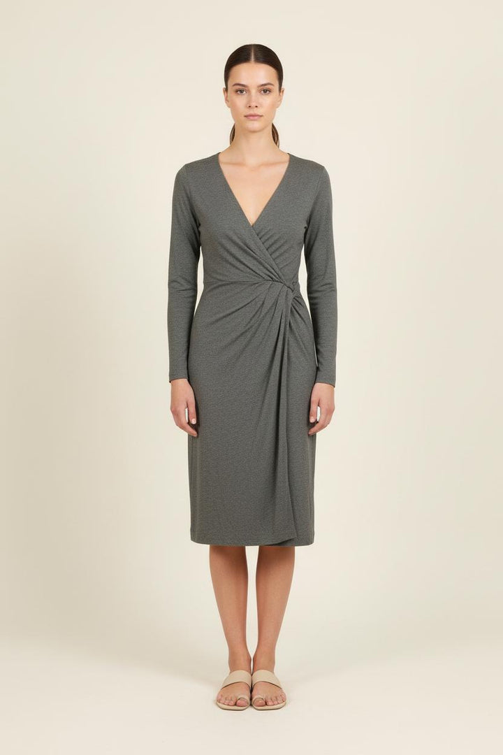 Robe Longue Grise - Taille S/36 de la marque Vanessa Bruno | PARAD66269 - Vendu par Paradigme - Image 1