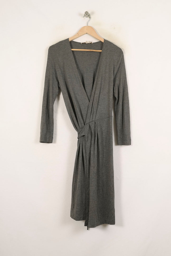Robe Longue Grise - Taille S/36 de la marque Vanessa Bruno | PARAD66269 - Vendu par Paradigme - Image 2