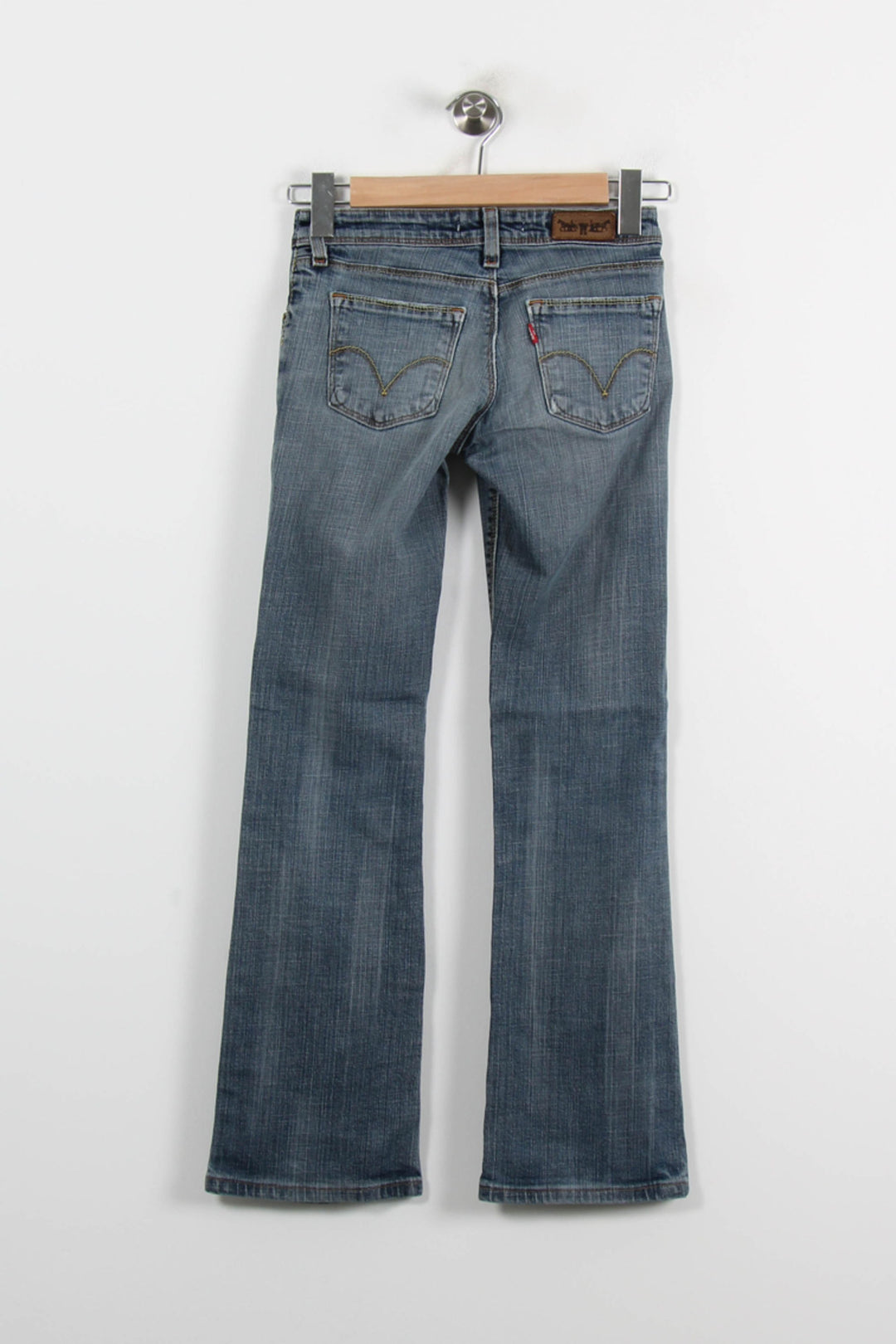 Jean Slim Bleu - Taille S/36 de la marque Levi's | PARAD66270 - Vendu par Paradigme - Image 4
