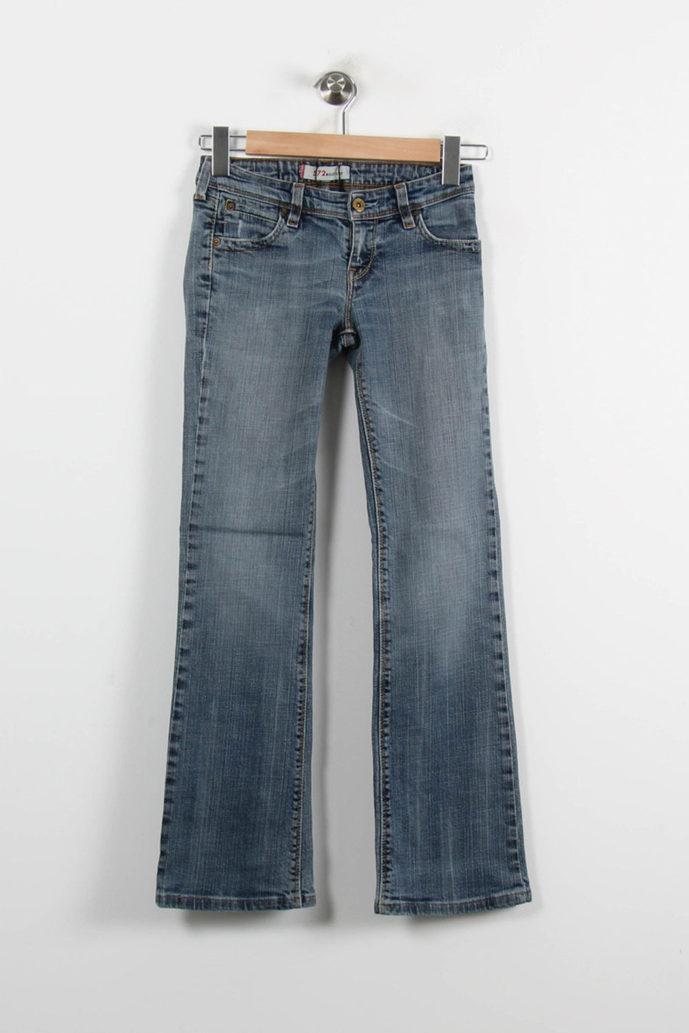 Jean Slim Bleu - Taille S/36 de la marque Levi's | PARAD66270 - Vendu par Paradigme - Image 2