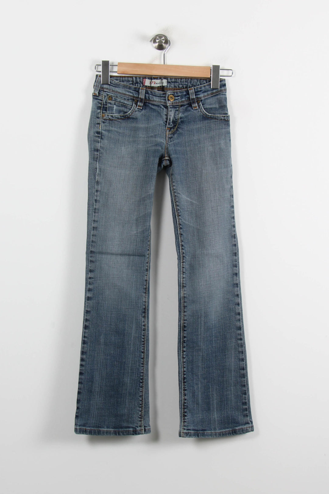 Jean Slim Bleu - Taille S/36 de la marque Levi's | PARAD66270 - Vendu par Paradigme - Image 2