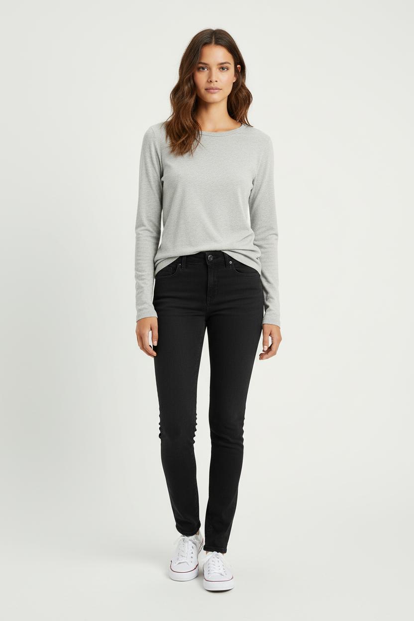Jean Slim Noir - Taille S/36 de la marque Levi's | PARAD66271 - Vendu par Paradigme - Image 1