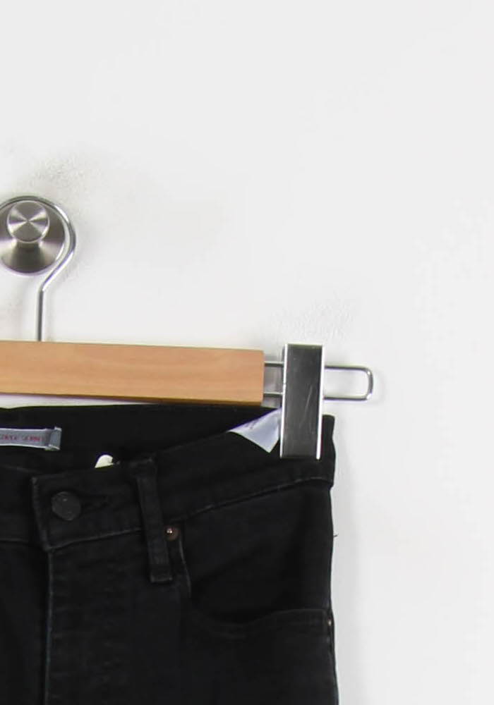 Jean Slim Noir - Taille S/36 de la marque Levi's | PARAD66272 - Vendu par Paradigme - Image 3