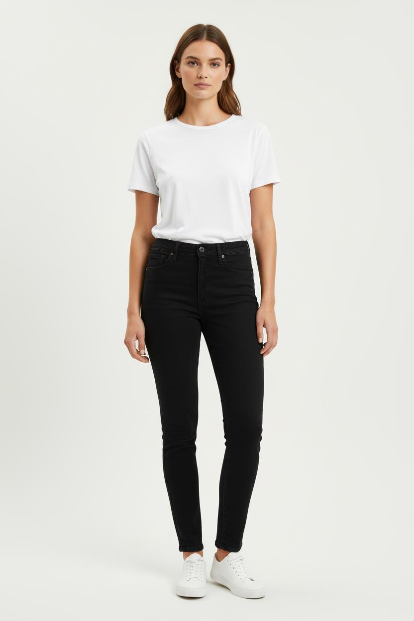 Jean Slim Noir - Taille S/36 de la marque Levi's | PARAD66272 - Vendu par Paradigme - Image 1