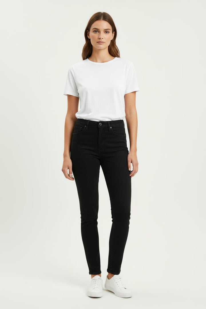 Jean Slim Noir - Taille S/36 de la marque Levi's | PARAD66272 - Vendu par Paradigme - Image 1