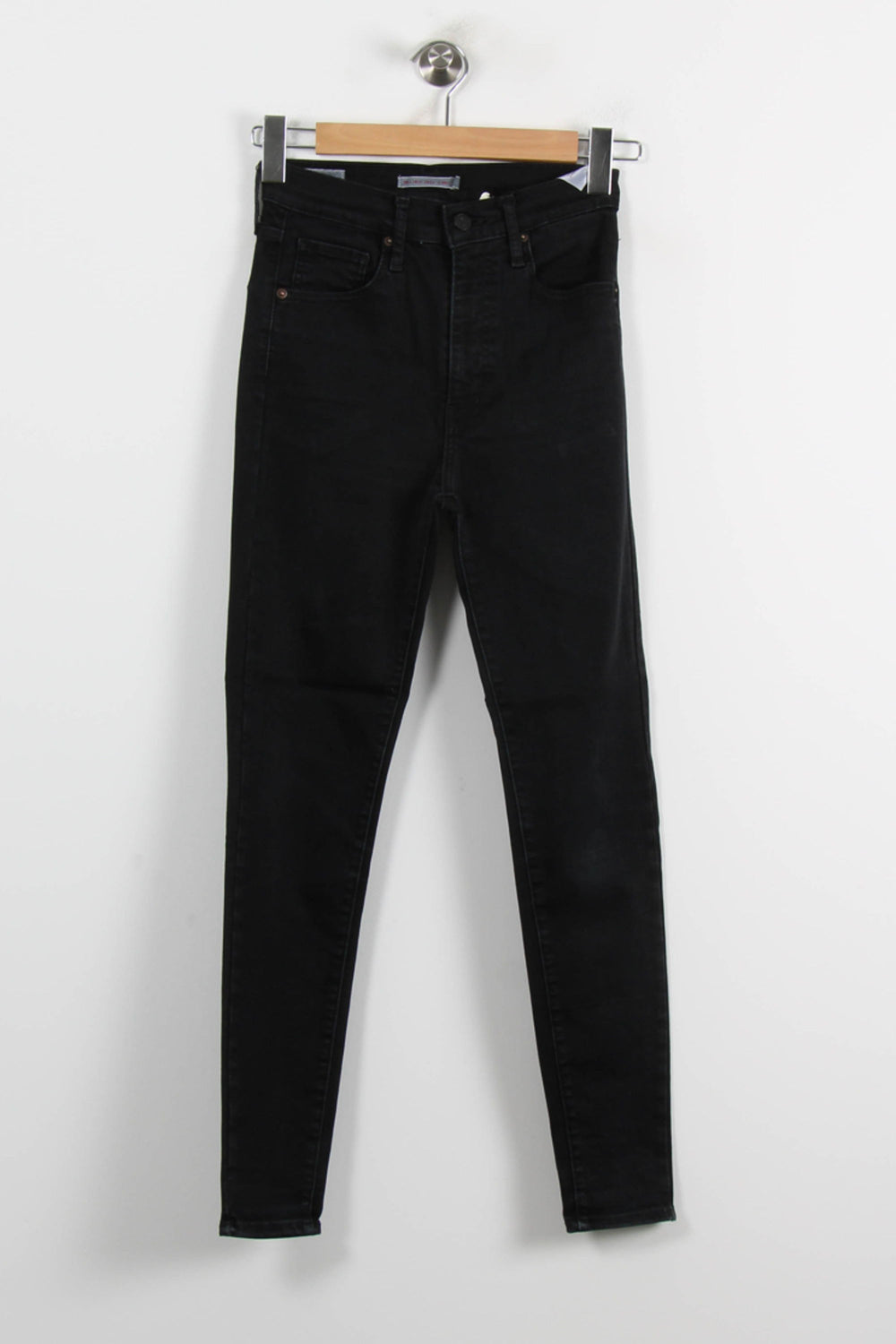 Jean Slim Noir - Taille S/36 de la marque Levi's | PARAD66272 - Vendu par Paradigme - Image 2
