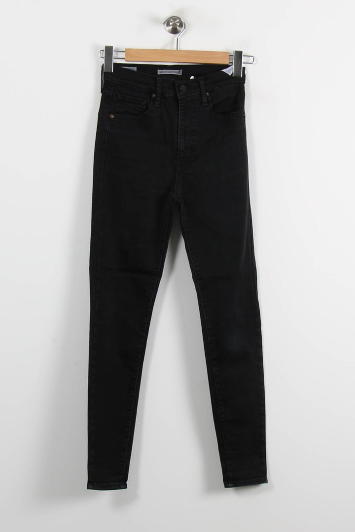 Jean Slim Noir - Taille S/36 de la marque Levi's | PARAD66272 - Vendu par Paradigme - Image 2