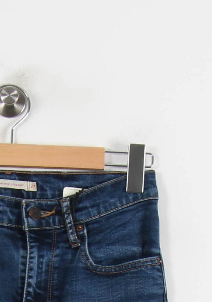 Jean Slim Bleu - Taille S/36 de la marque Levi's | PARAD66274 - Vendu par Paradigme - Image 3