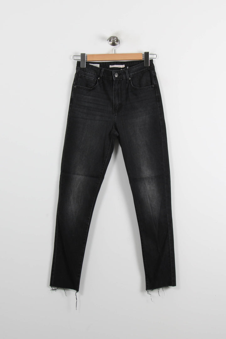 Jean Slim Noir - Taille S/36 de la marque Levi's | PARAD66275 - Vendu par Paradigme - Image 2
