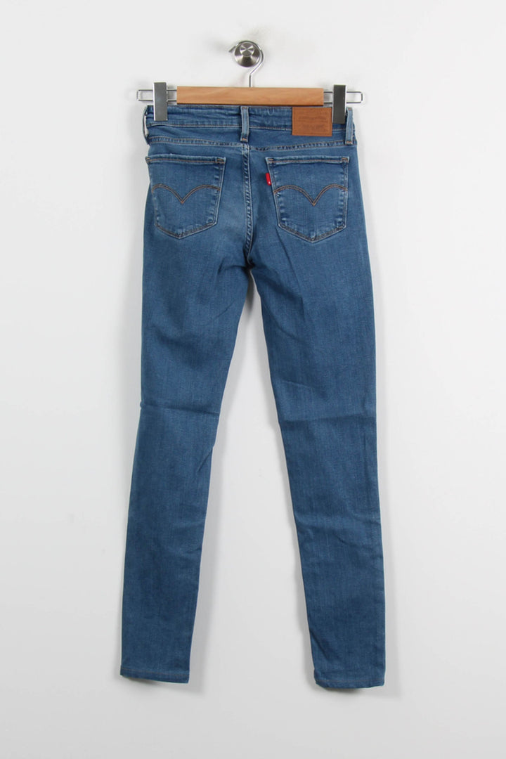 Jean Slim Bleu - Taille XS/34 de la marque Levi's | PARAD66276 - Vendu par Paradigme - Image 4