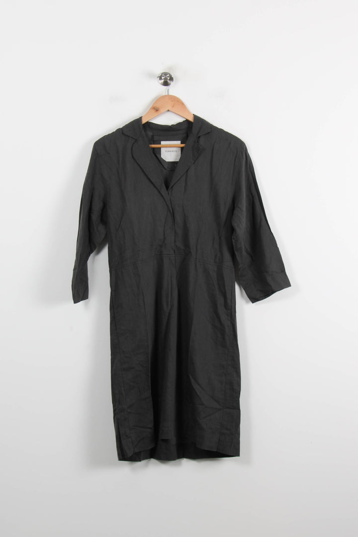 Robe Chemise Grise - Taille S/36 de la marque Humanoid | PARAD66278 - Vendu par Paradigme - Image 2