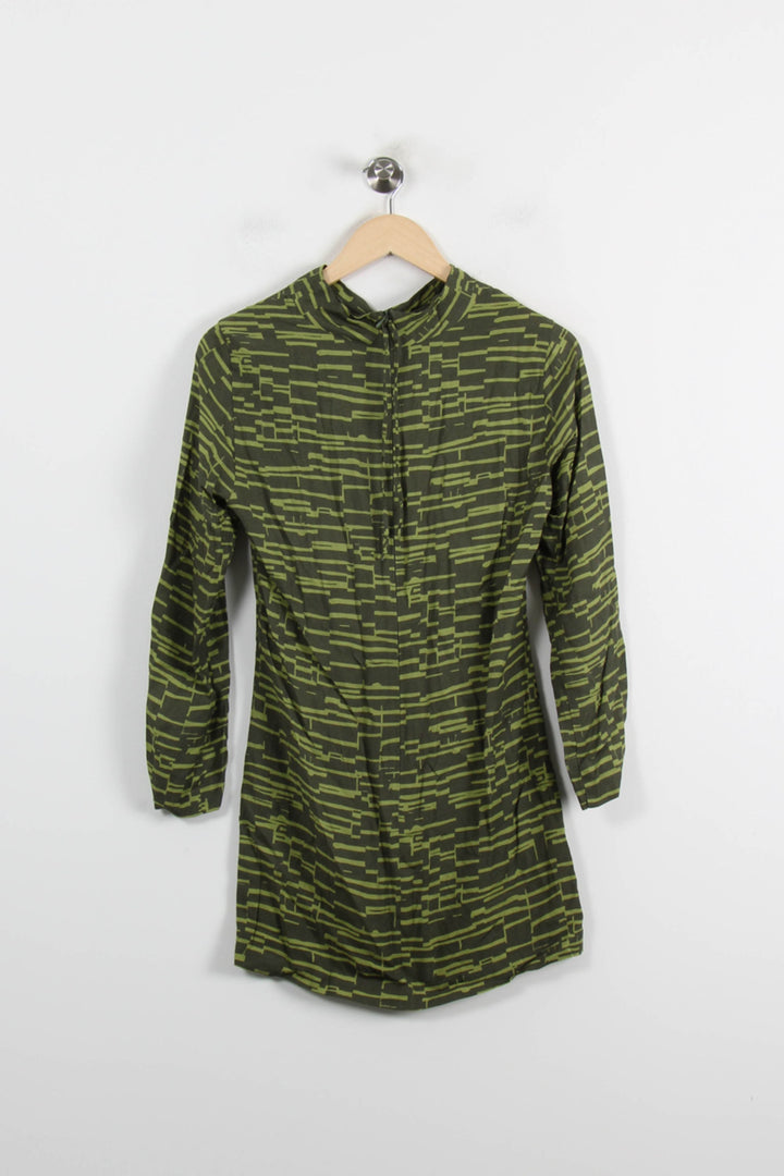 Robe Courte Verte - Taille S/36 de la marque Humanoid | PARAD66279 - Vendu par Paradigme - Image 2