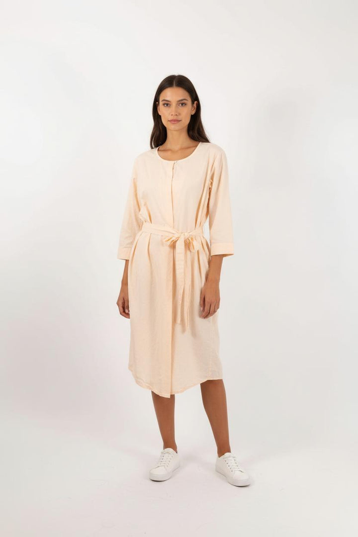Robe Longue Rose - Taille M/38 de la marque Humanoid | PARAD66280 - Vendu par Paradigme - Image 1