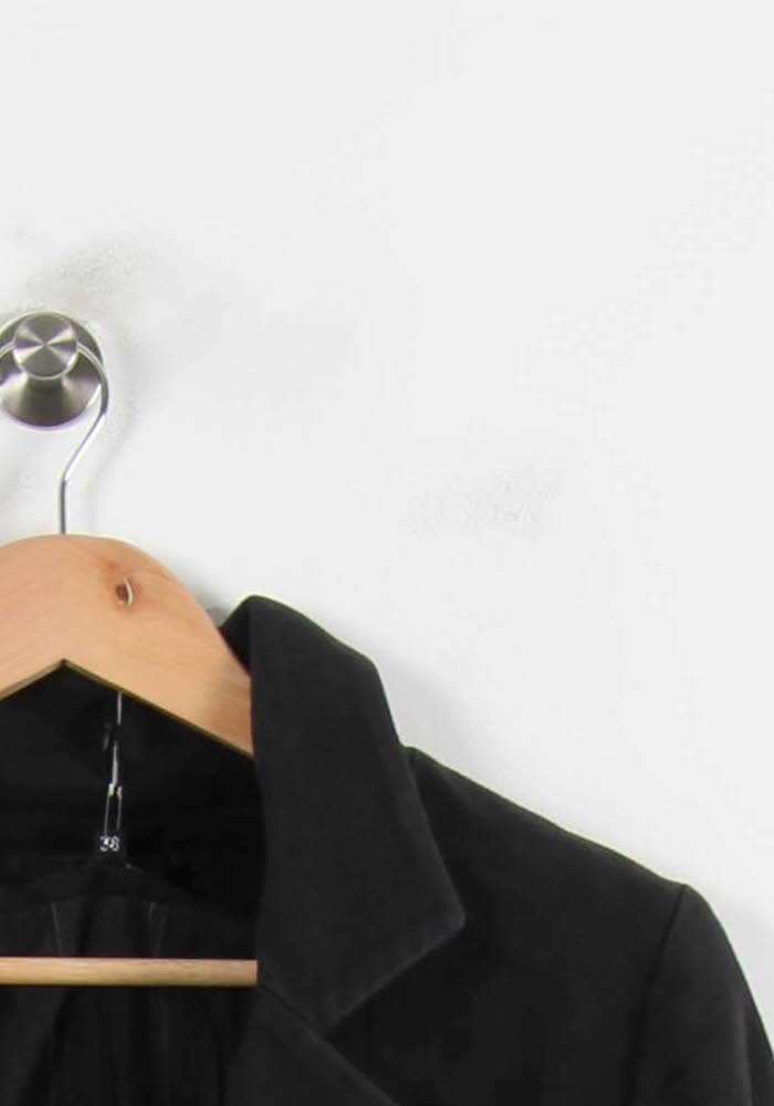 Manteau Noir - Taille S/36 de la marque Zadig&Voltaire | PARAD66283 - Vendu par Paradigme - Image 3