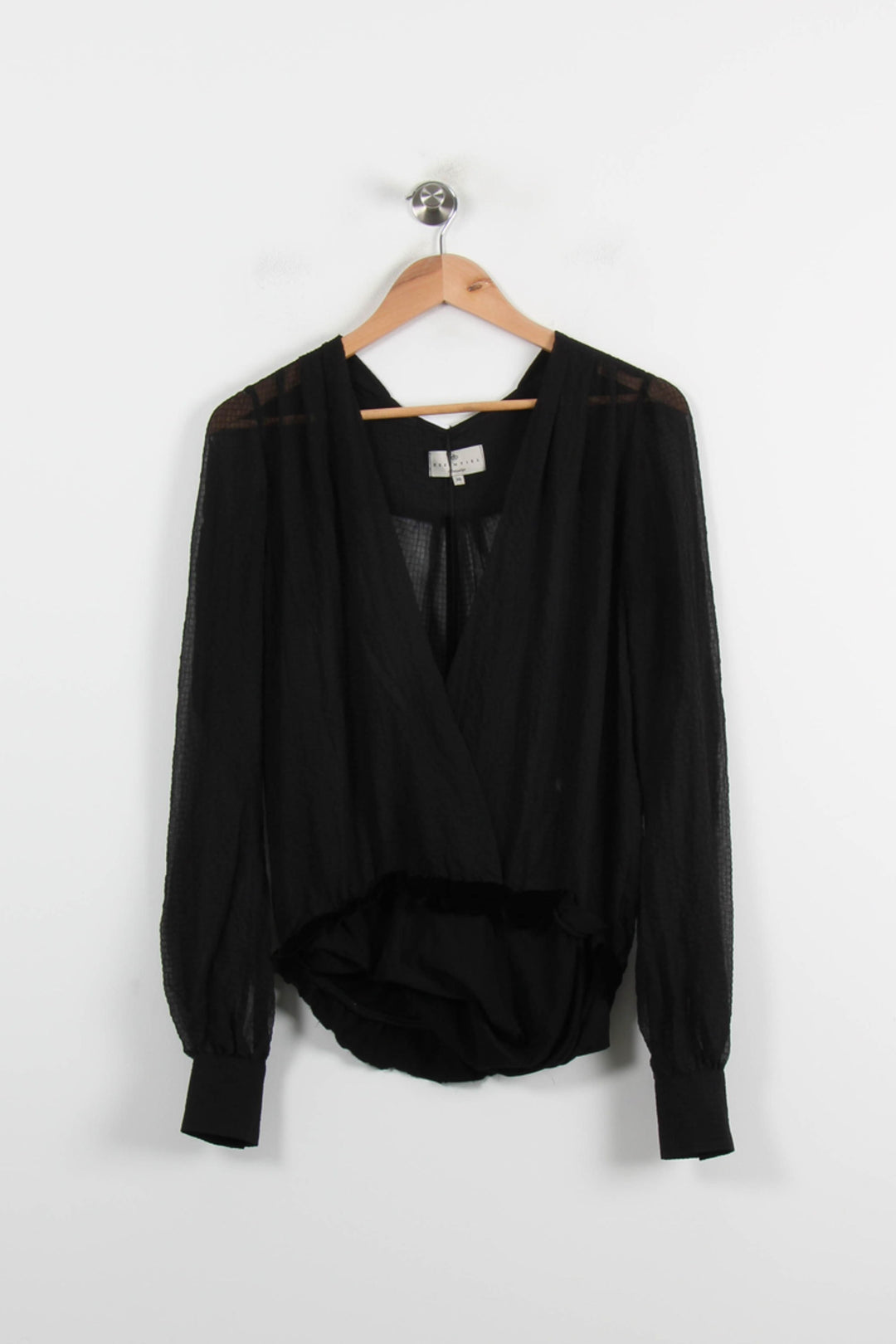 Blouse Noire - Taille M/38 de la marque Essentiel Antwerp | PARAD66297 - Vendu par Paradigme - Image 2