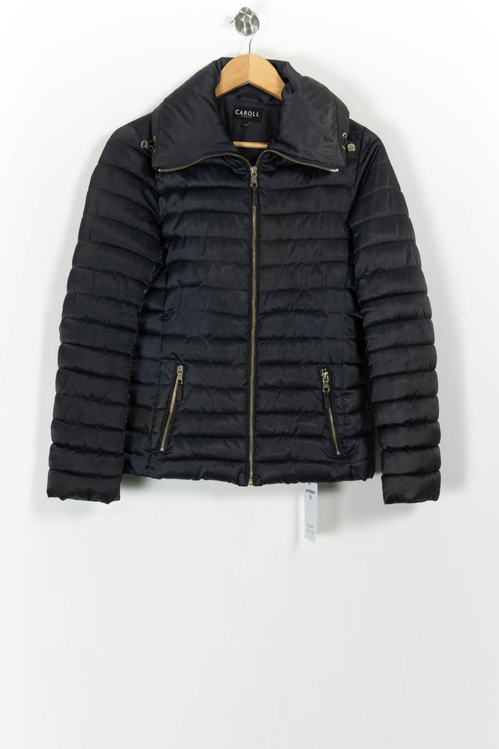 Doudoune Bleue - Taille S/36 de la marque Caroll | PARAD66301 - Vendu par Paradigme - Image 2