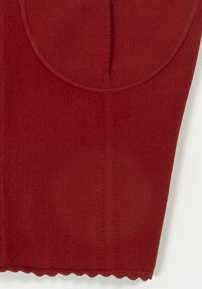 Bustier Bordeaux - Taille L/40 de la marque Sandro | PARAD66313 - Vendu par Paradigme - Image 3