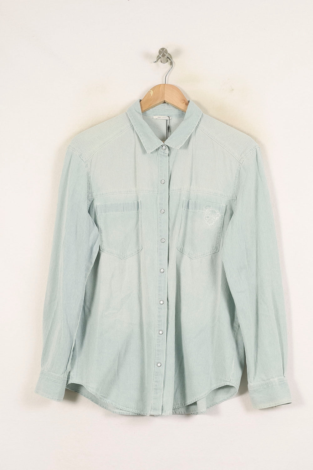Chemise Bleue - Taille M/38 de la marque IKKS | PARAD66317 - Vendu par Paradigme - Image 2