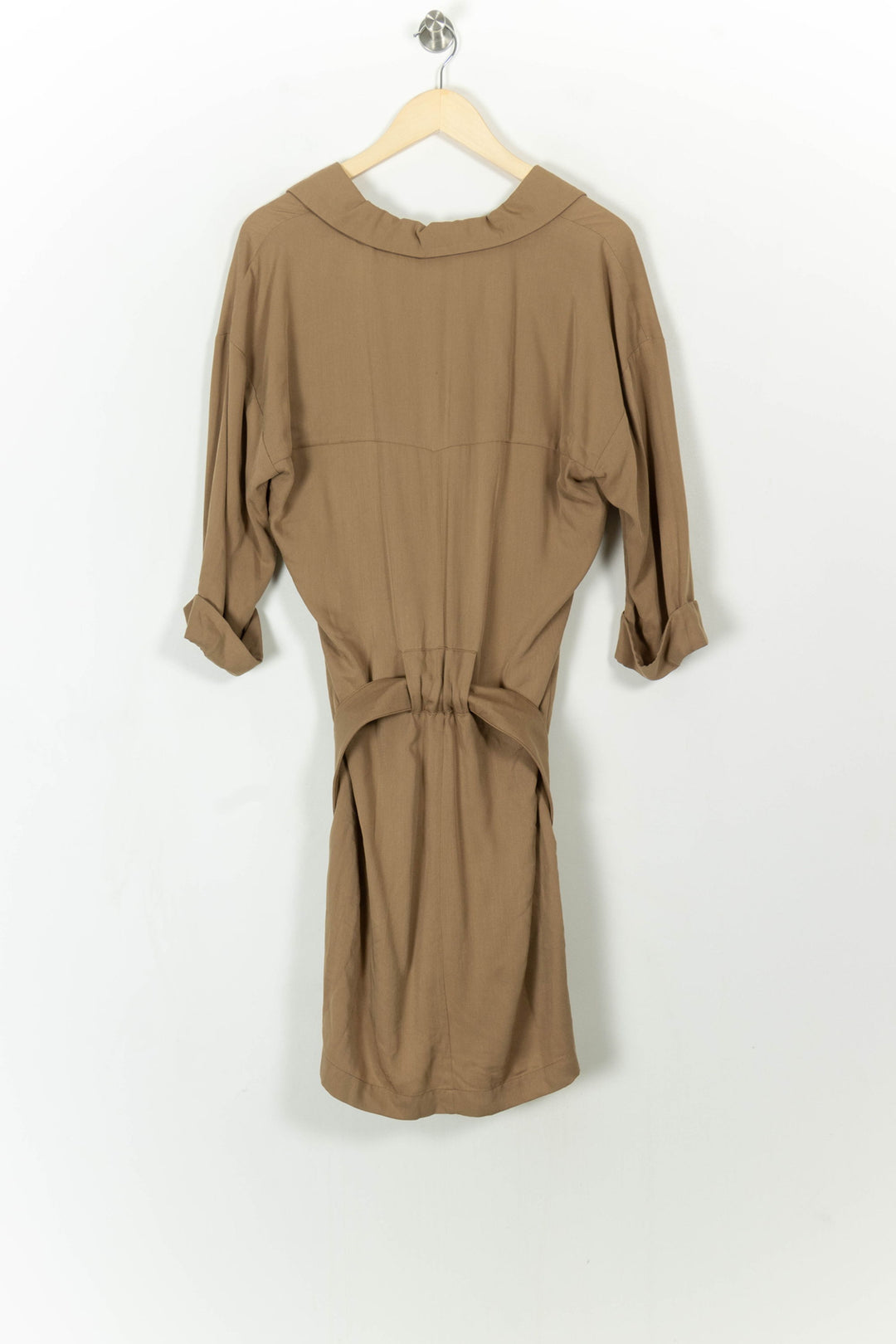 Robe Midi Marron - Taille S/36 de la marque ZAPA | PARAD66318 - Vendu par Paradigme - Image 5