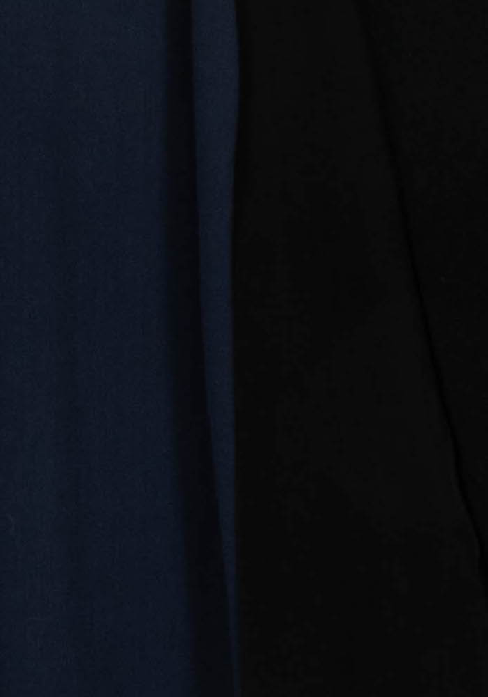 Robe Midi Noire et Bleue - Taille M/38 de la marque Caroll | PARAD66322 - Vendu par Paradigme - Image 3