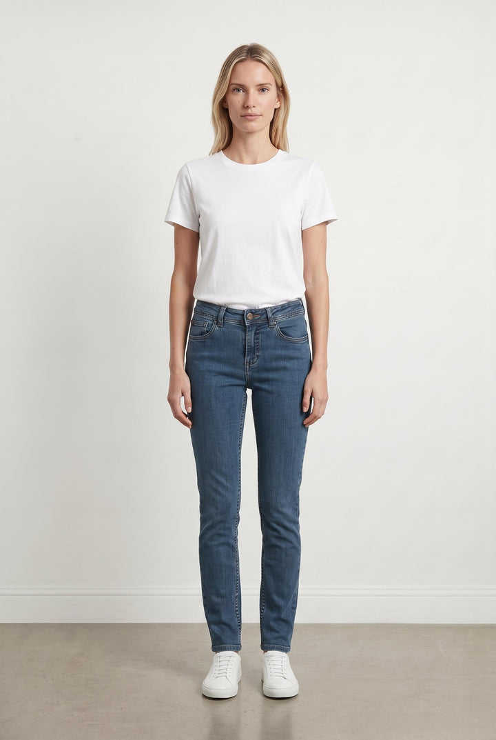 Jean Slim Bleu - Taille XS/34 de la marque Galeries Lafayette | PARAD66332 - Vendu par Paradigme - Image 1