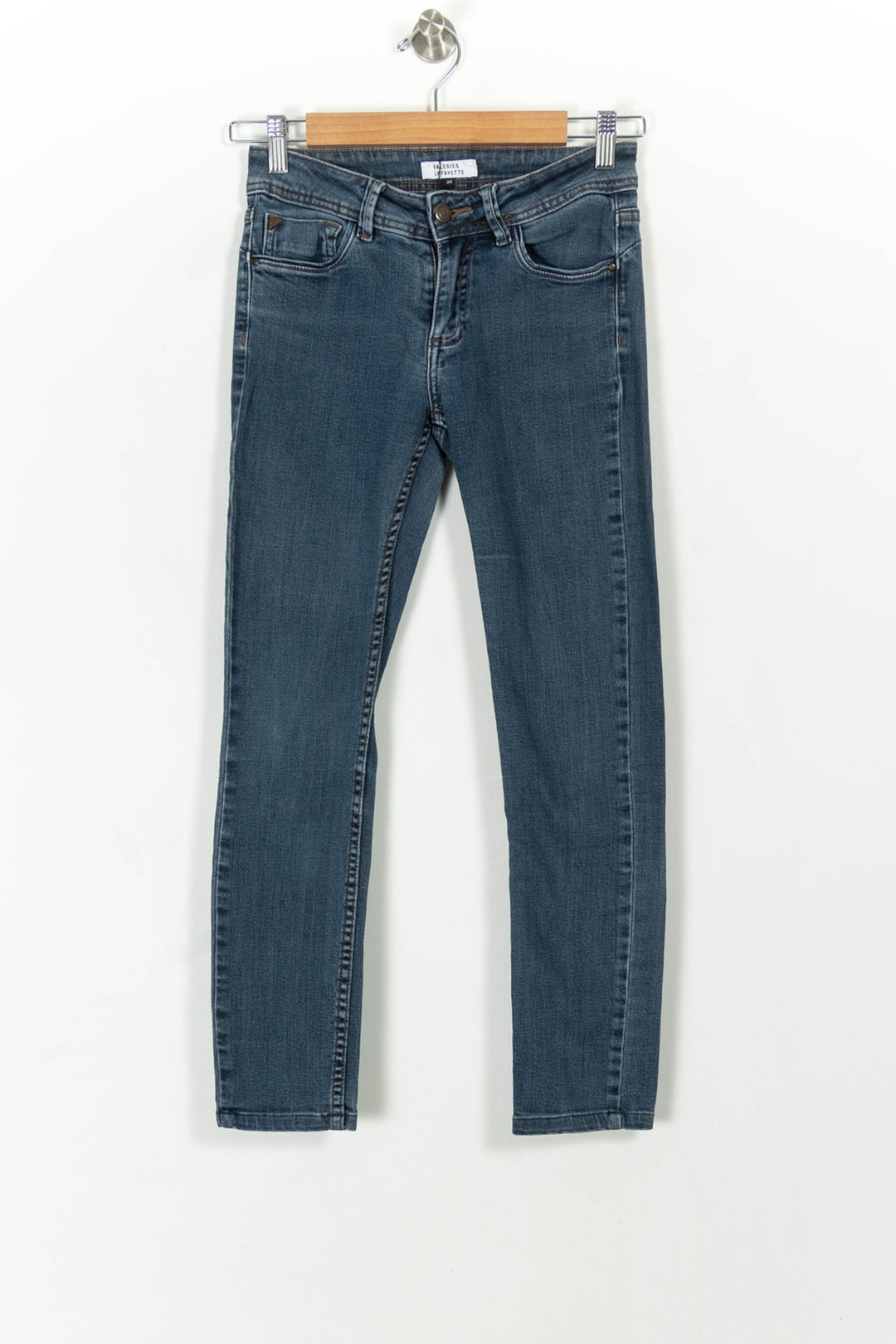Jean Slim Bleu - Taille XS/34 de la marque Galeries Lafayette | PARAD66332 - Vendu par Paradigme - Image 2