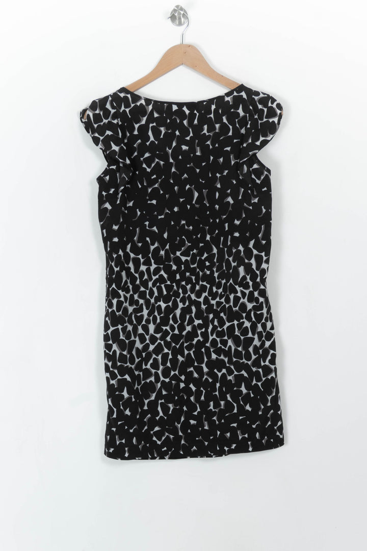 Robe Imprimée Noire et Blanche - Taille S/36 de la marque Gerard Darel | PARAD66335 - Vendu par Paradigme - Image 5