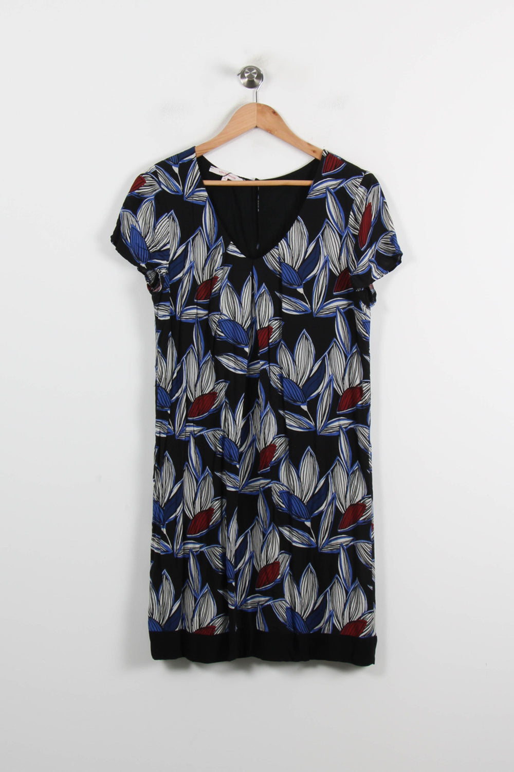 Robe Noire et Multicolore - Taille L/40 de la marque La Fée Maraboutée | PARAD66337 - Vendu par Paradigme - Image 2