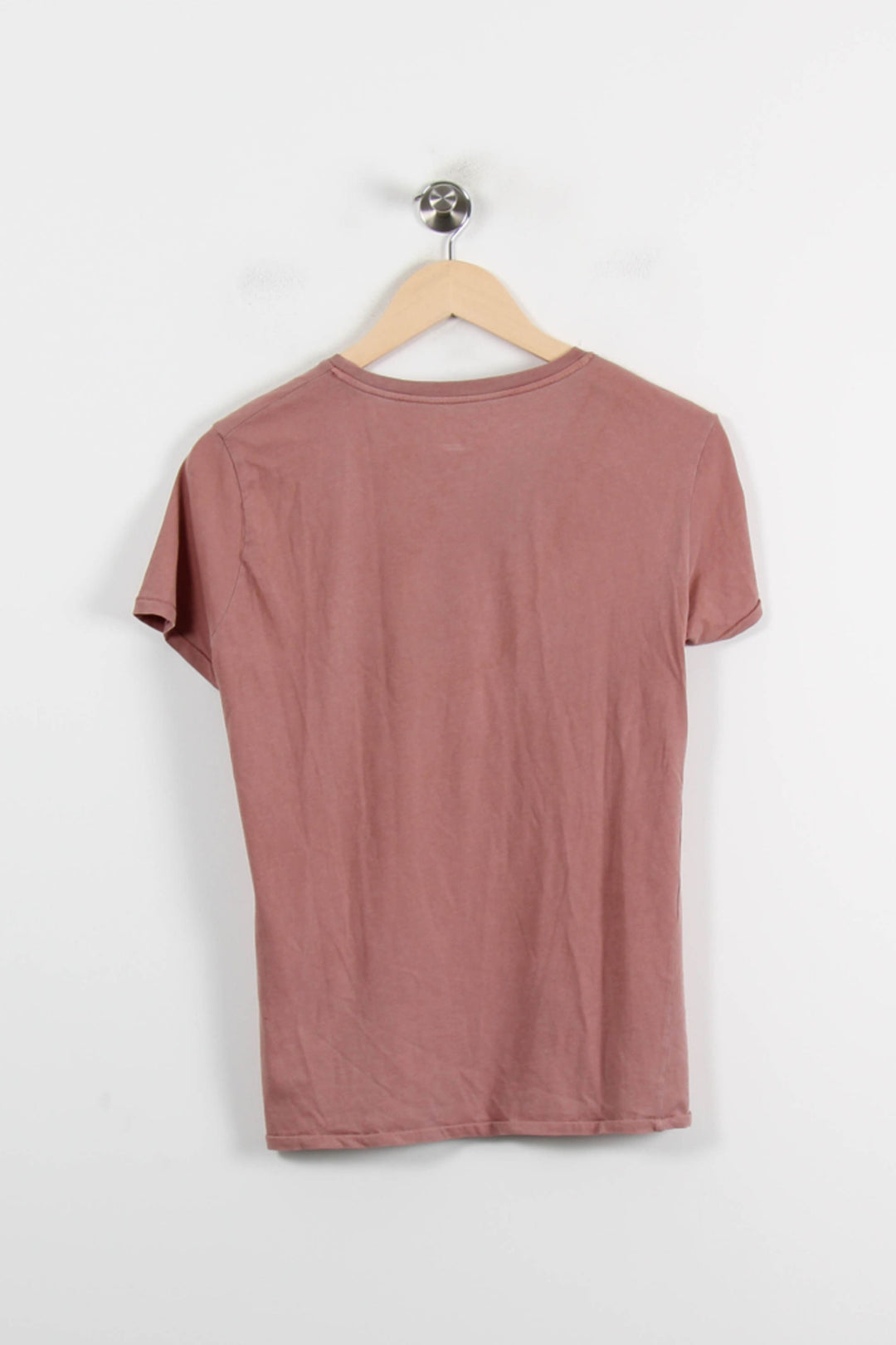 Tee-shirt Rose - Taille S/36 de la marque American Vintage | PARAD66343 - Vendu par Paradigme - Image 4