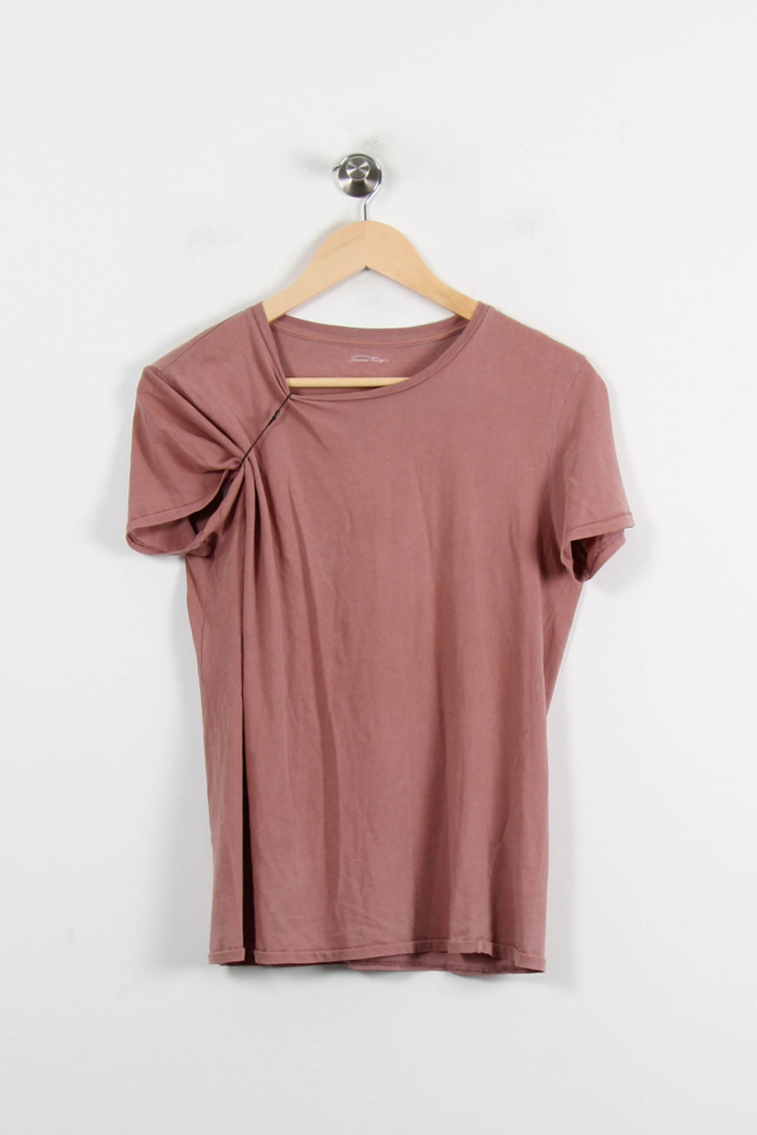 Tee-shirt Rose - Taille S/36 de la marque American Vintage | PARAD66343 - Vendu par Paradigme - Image 2